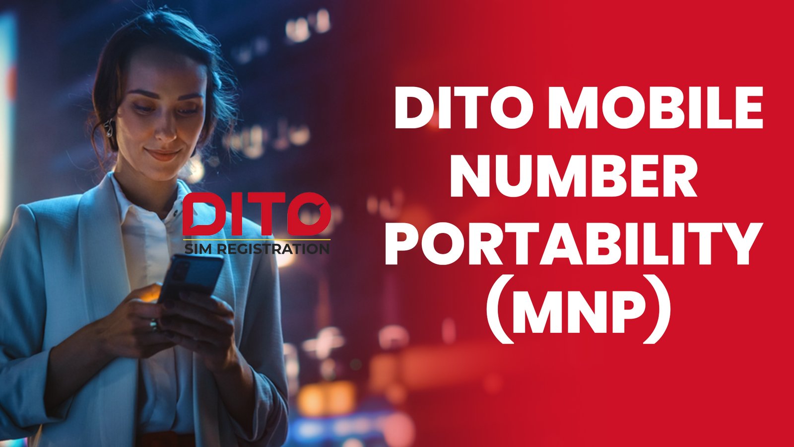 DITO Mobile Number Portability (MNP)
