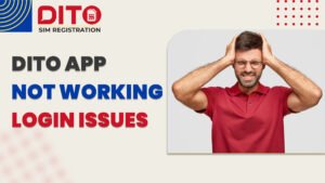 DITO app not working