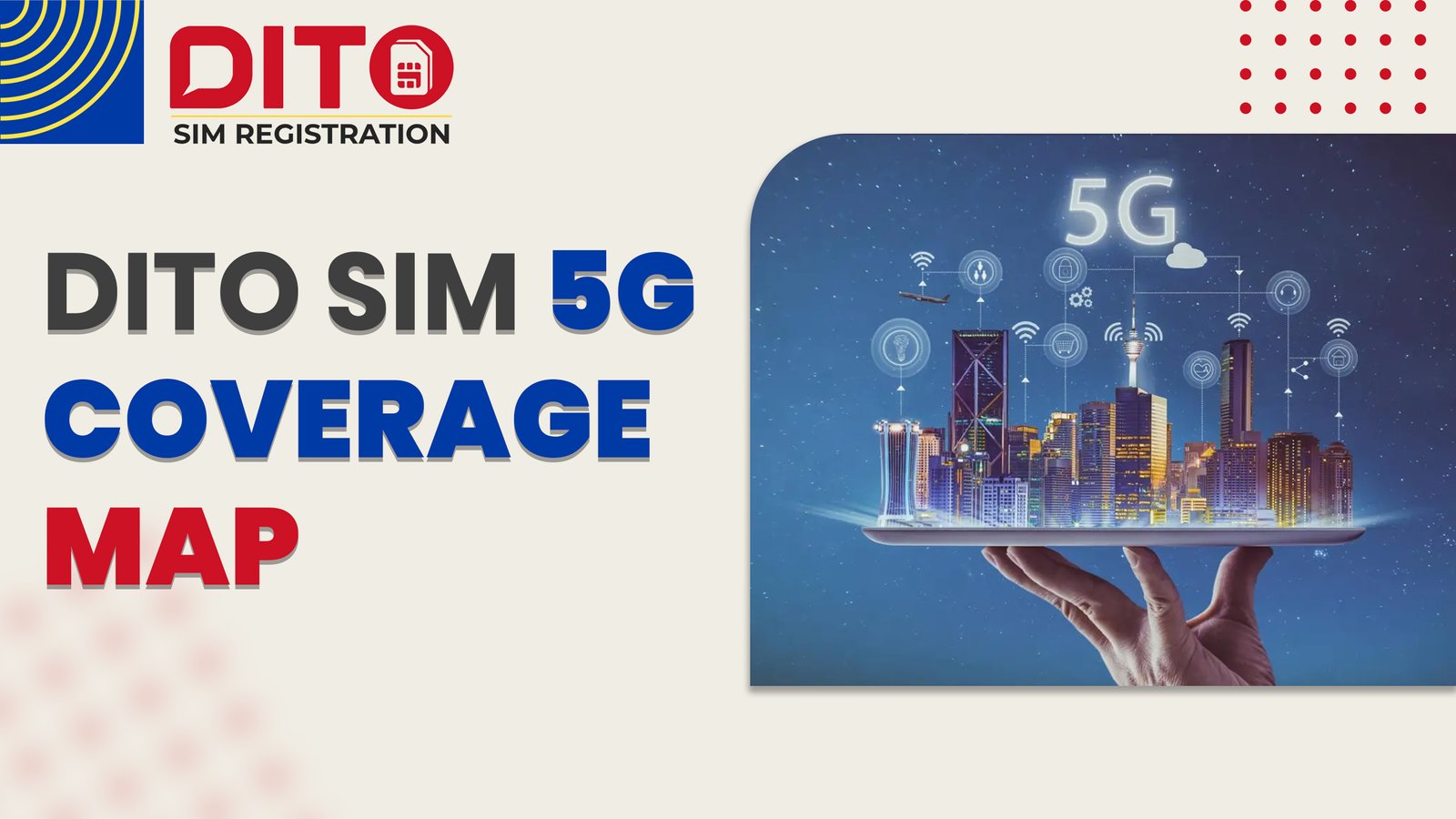 DITO 5G coverage map