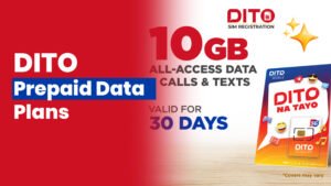 DITO Prepaid Data Plans