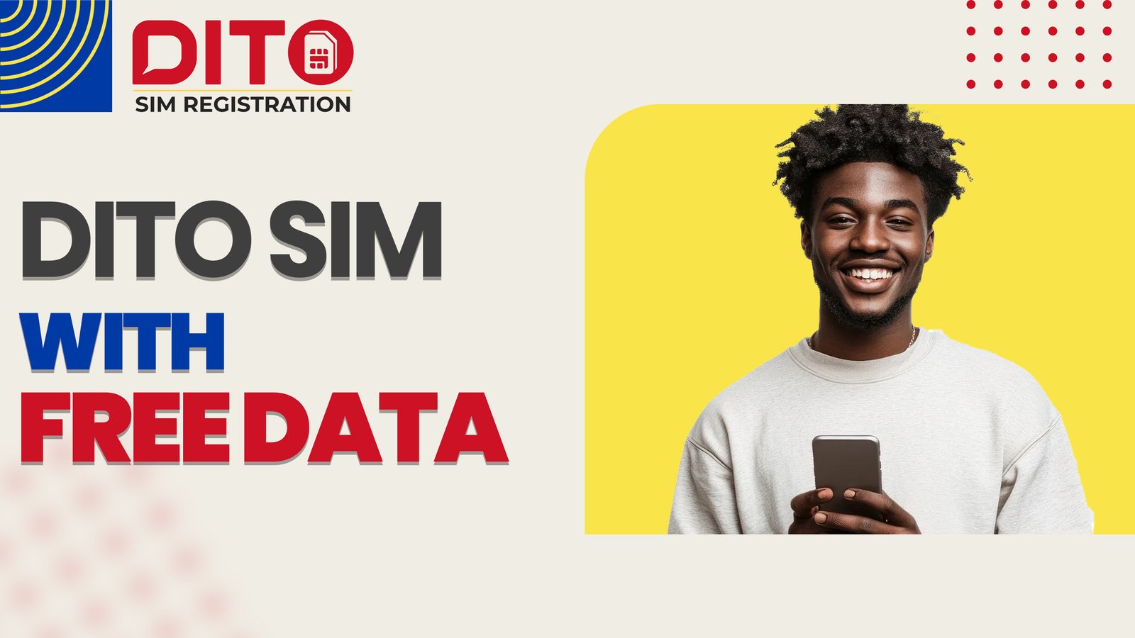 DITO SIM with Free Data