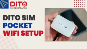 DITO pocket WiFi setup