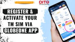 Activate Your TM SIM via GlobeOne App