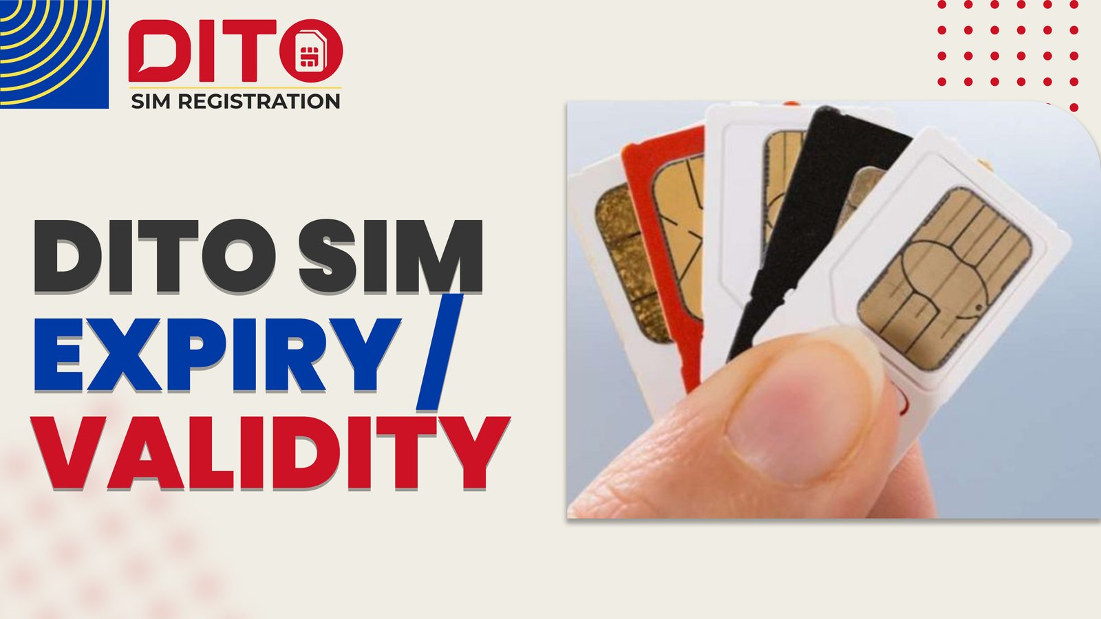 DITO SIM expiry